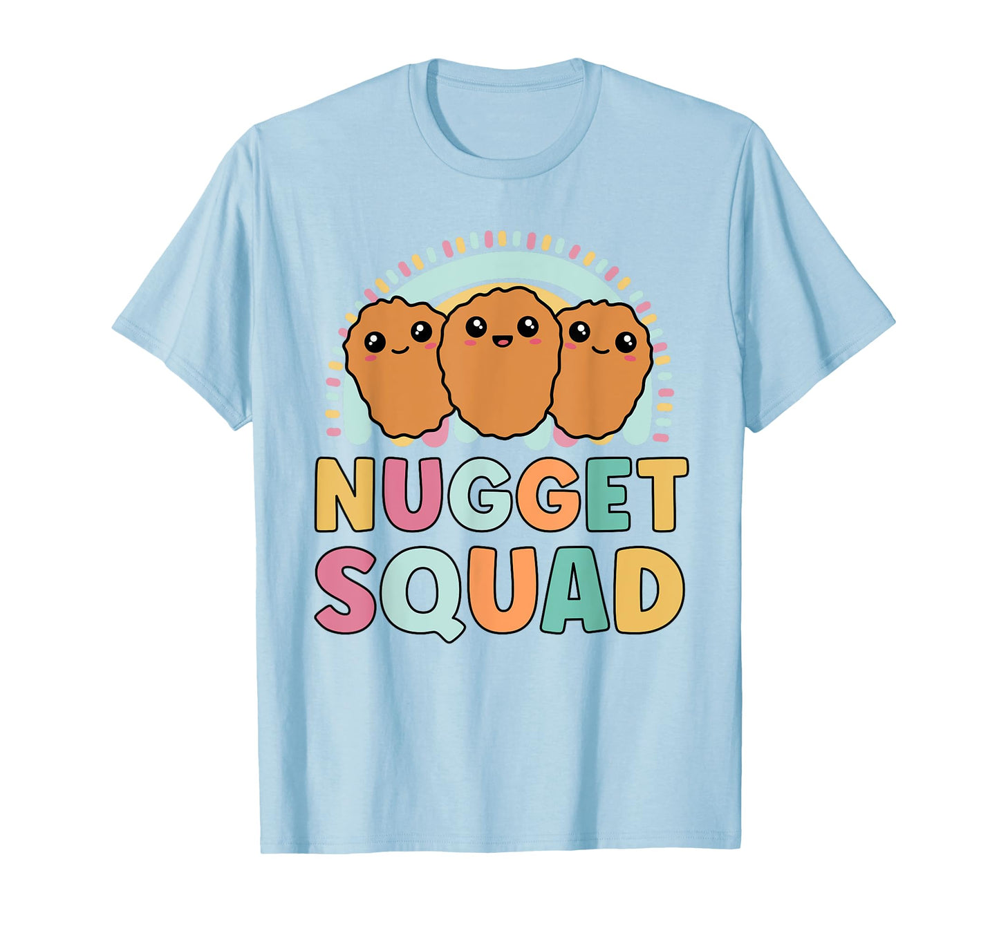 Nuggets Squad Funny Matching For Girls Chicken Nuggets T-Shirt