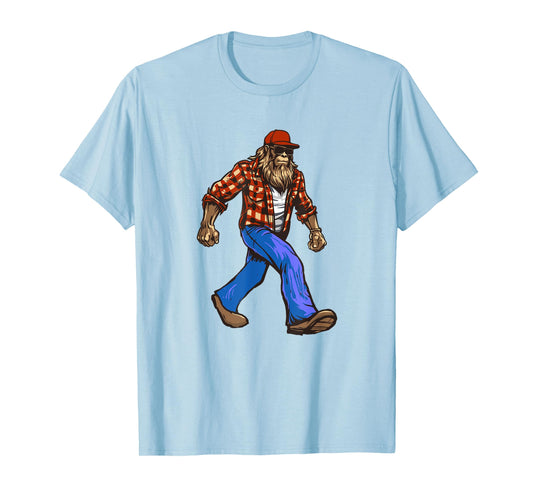 Country Redneck Sasquatch Bigfoot Dude Southern Pride T-Shirt