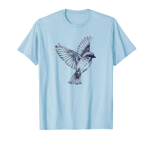 Sparrow Shirt House Sparrow Bird Gift Shirt Men's T-Shirt T-Shirt