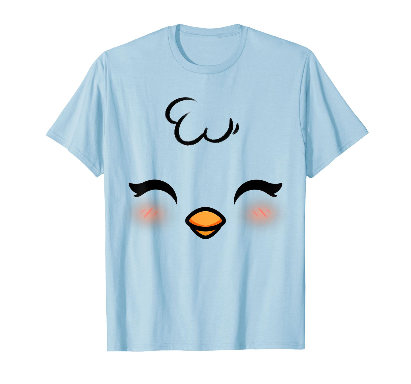 Funny Easter Chick Face Costume Halloween Boys Kids Toddler T-Shirt