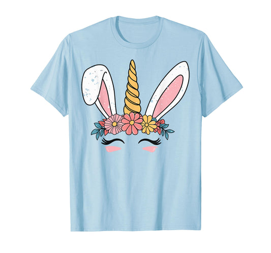 Unicorn Easter Head T-Shirt