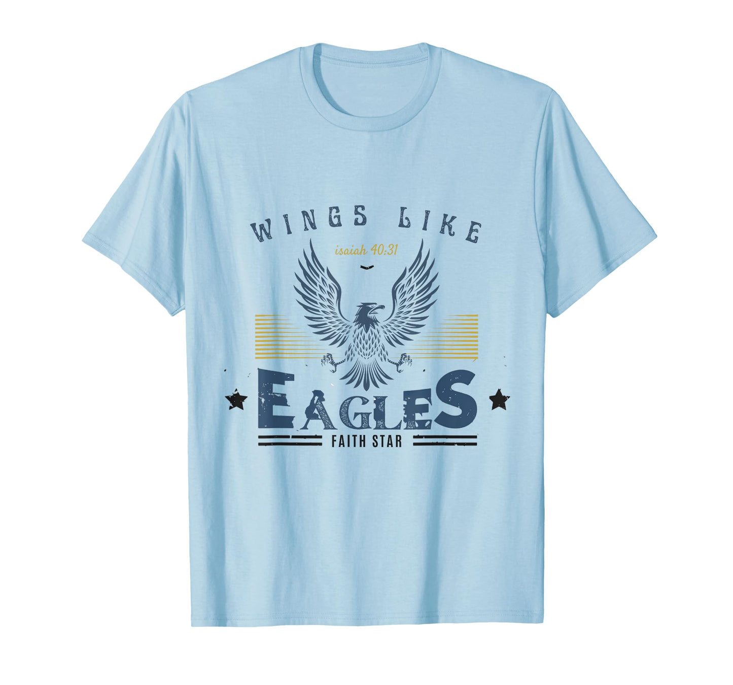 Faith Star - "Wings Like Eagles " vintage tee T-Shirt