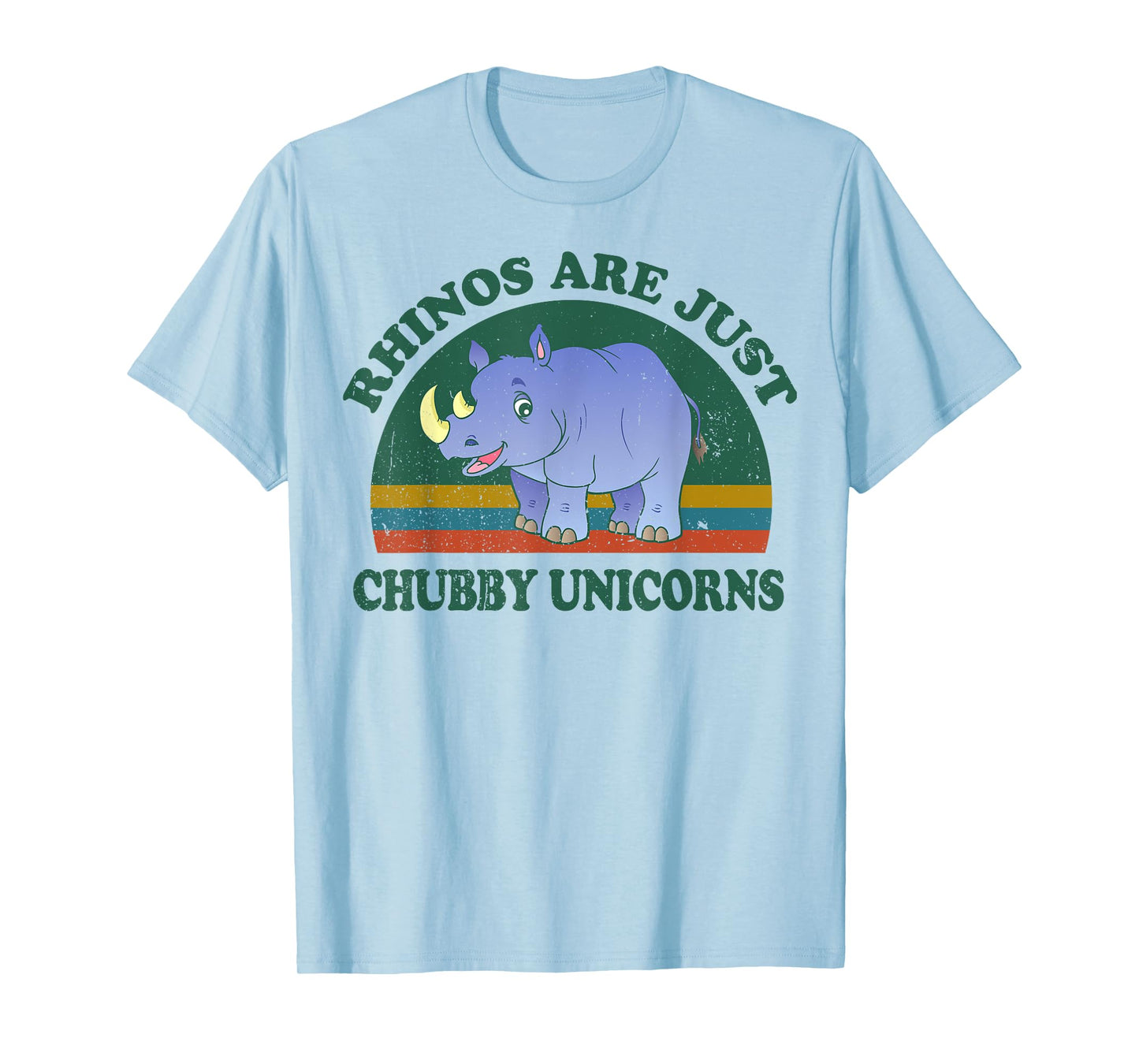 Rhino-Shirt Save The Rhinos Are Just Chubby-Unicorns T-Shirt