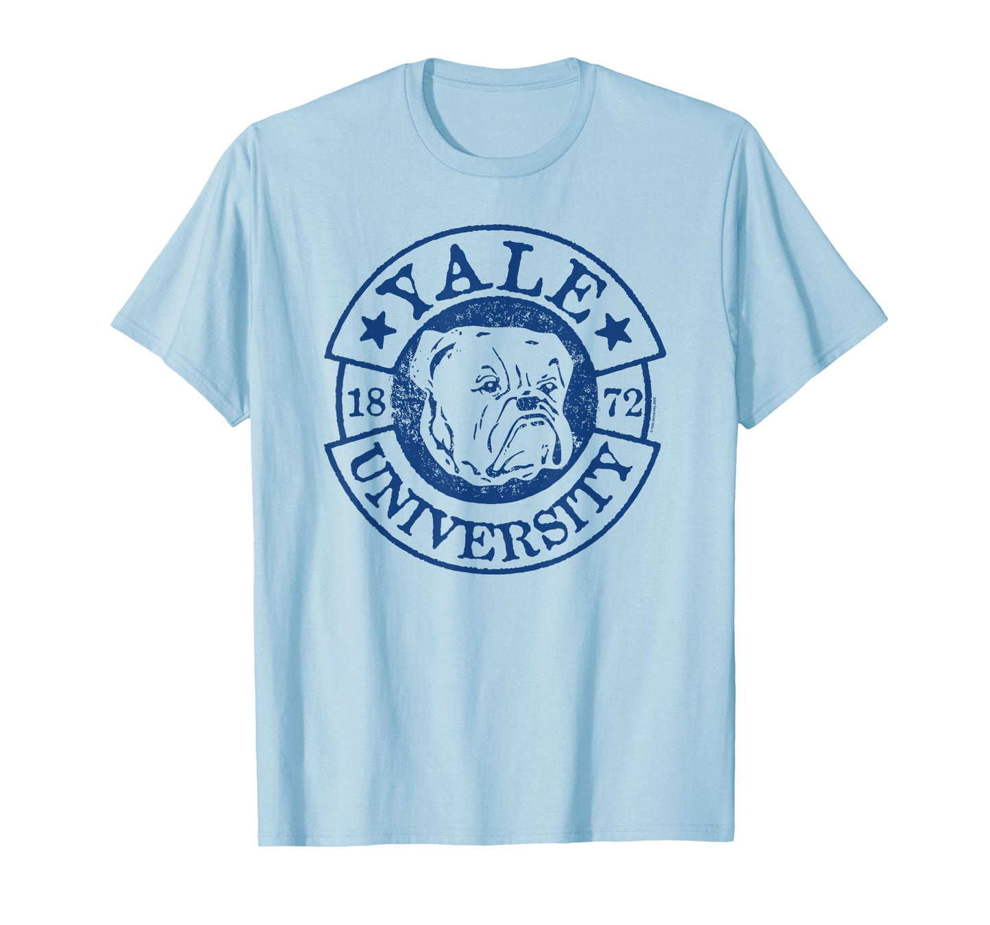 Yale University Est.1872 Handsome Dan Distressed Logo T-Shirt