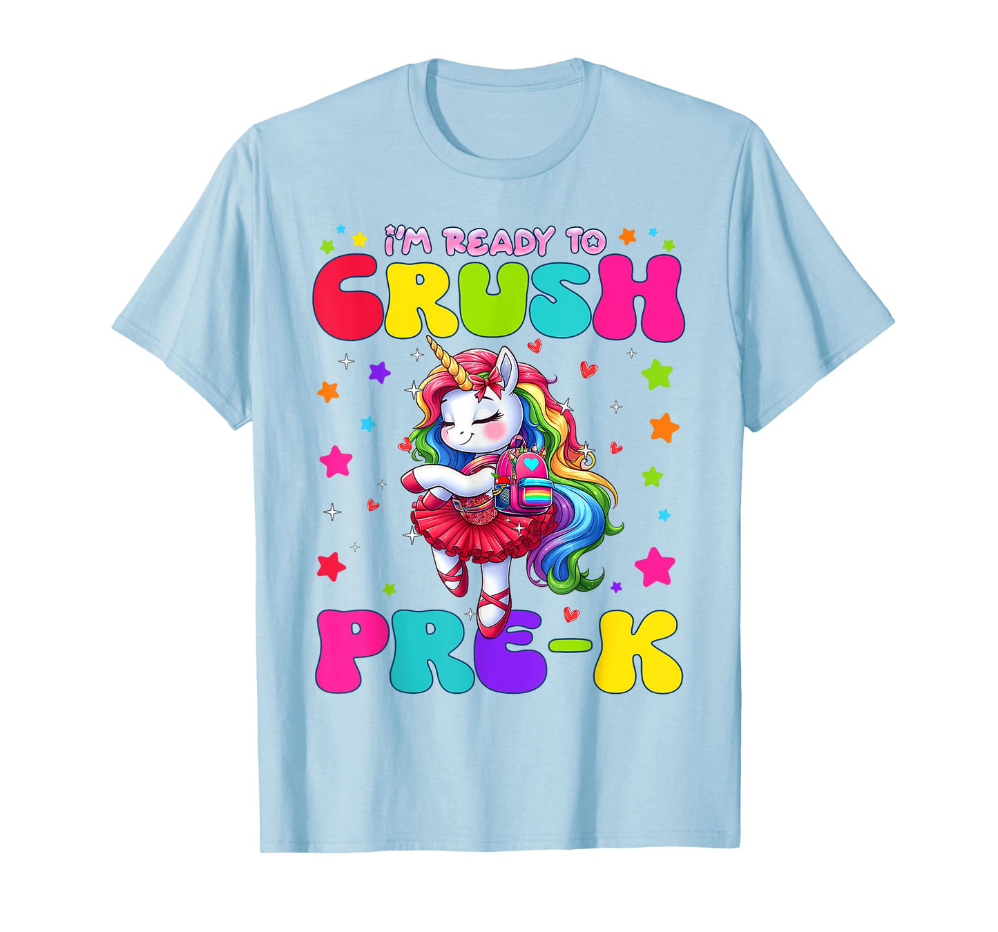 I’m Ready to Crush Pre-K Girls Ready to Crush Preschool T-Shirt