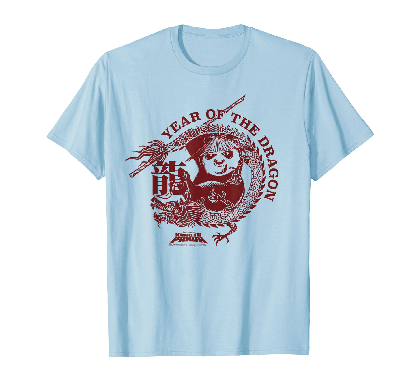 DreamWorks Kung Fu Panda Year of the Dragon Warrior T-Shirt