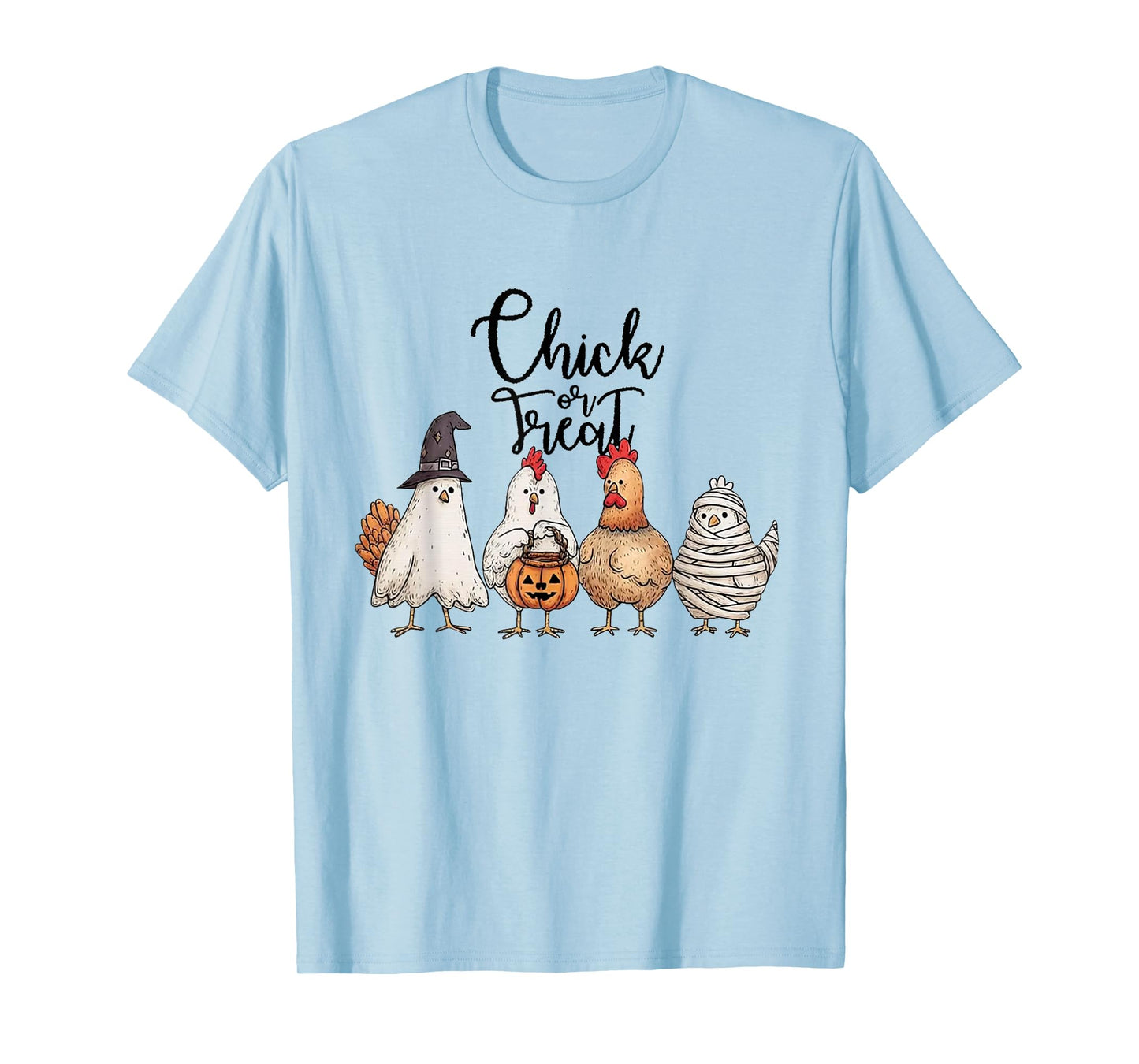 Chick Or Treat, Halloween Chicken T-Shirt