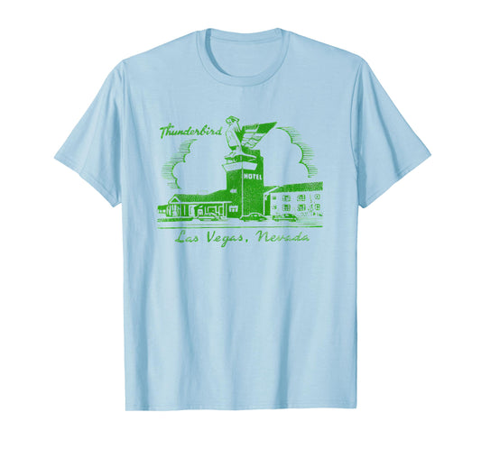 Thunderbird Las Vegas Hotel Casino Retro Vintage T-Shirt