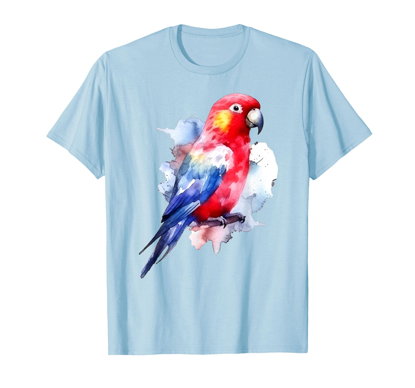 Rosella Parrot Birds Lover Design T-Shirt