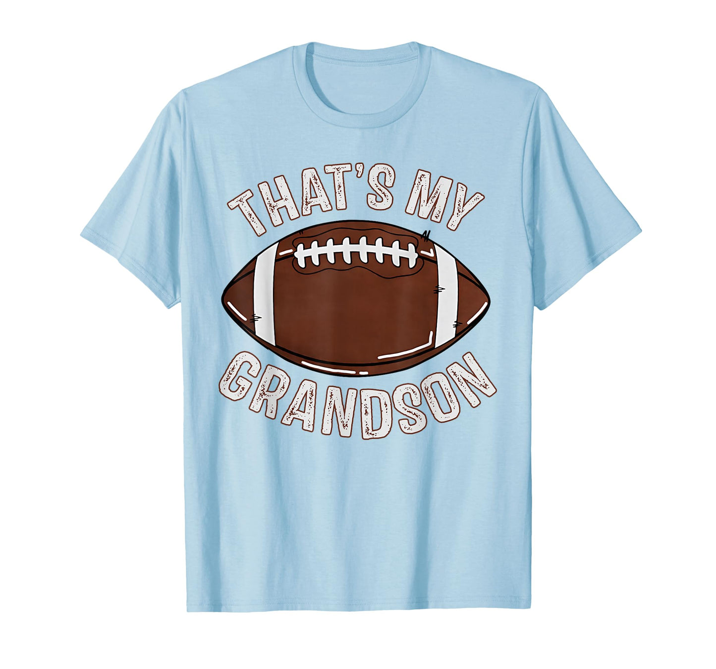 That's My Grandson Football Grandma Granddad Family Cheer T-Shirt