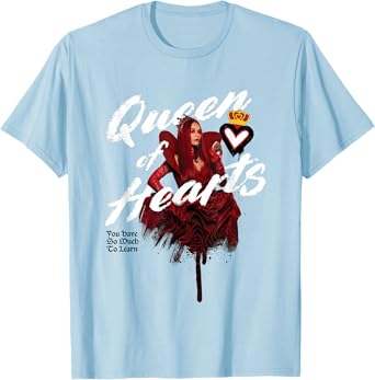 Disney Descendants: The Rise Of Red Queen Of Hearts Retro T-Shirt