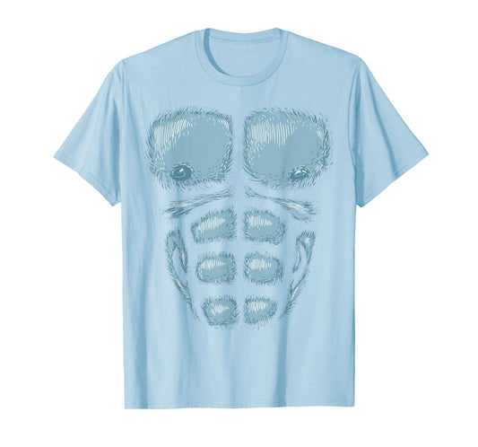 Abominable Snowman Yeti Shirt Bigfoot Shirt Gorilla Chest