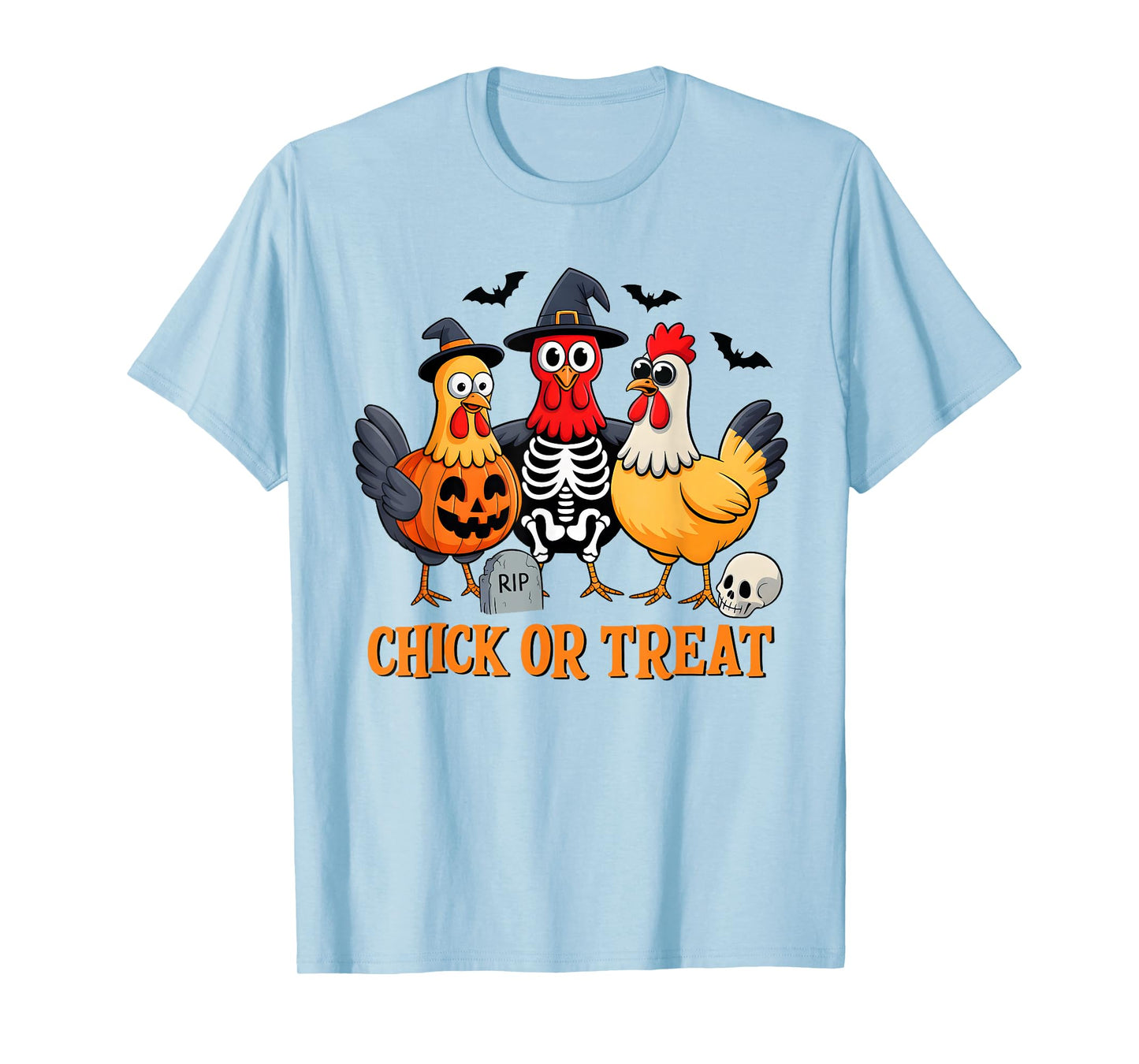 Chick Or Treat Funny Chicken Halloween Costume Chicken Lover T-Shirt