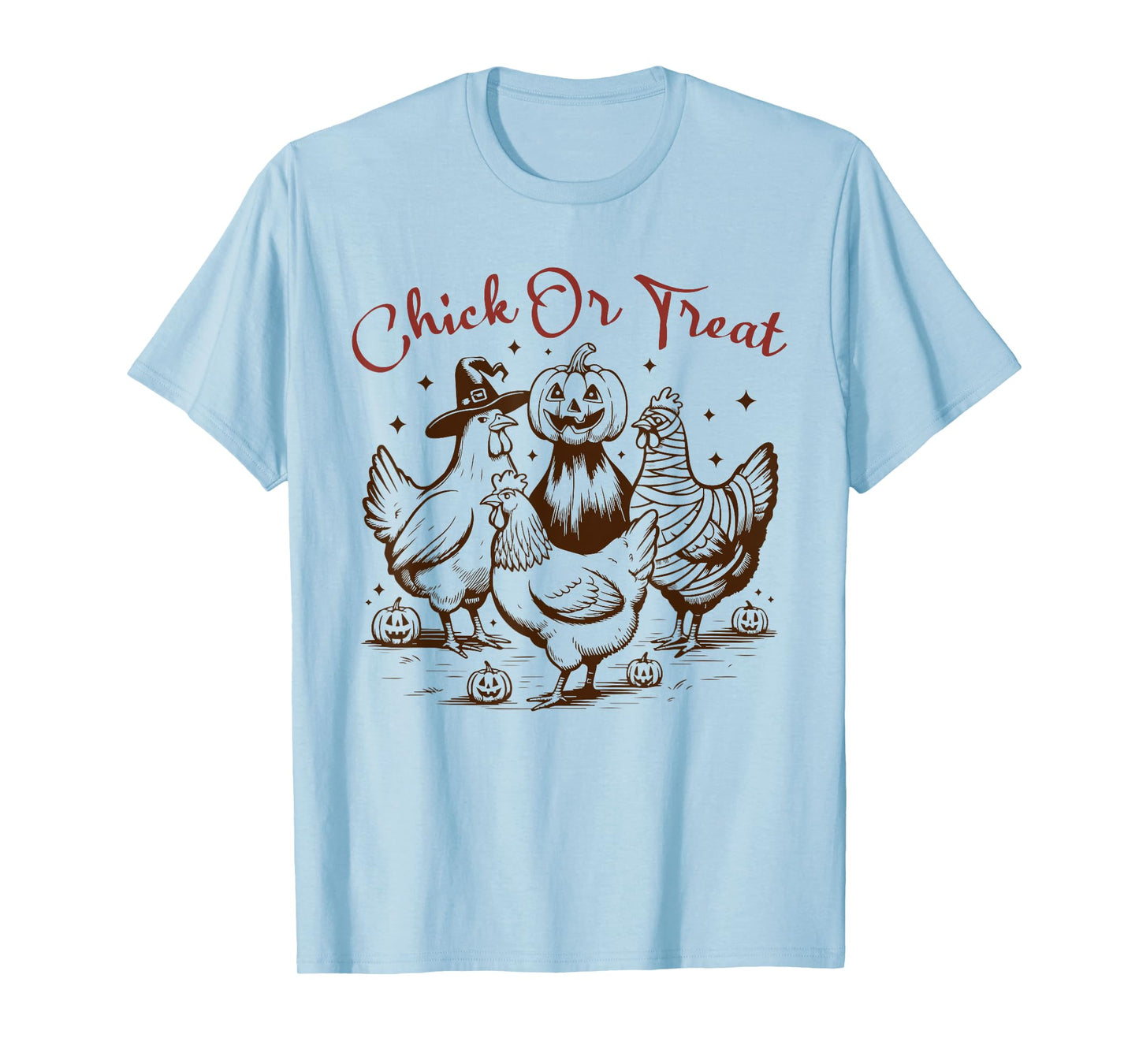 Halloween Chicken Skeleton Chick Or Treat Spooky Season T-Shirt