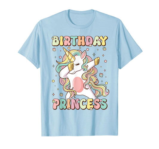 Birthday Princess Unicorn Birthday Girl T-Shirt
