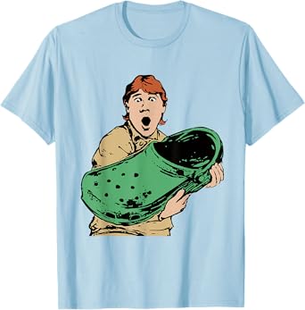 Crikey A Croc Funny Australian Crocodile Man T-Shirt