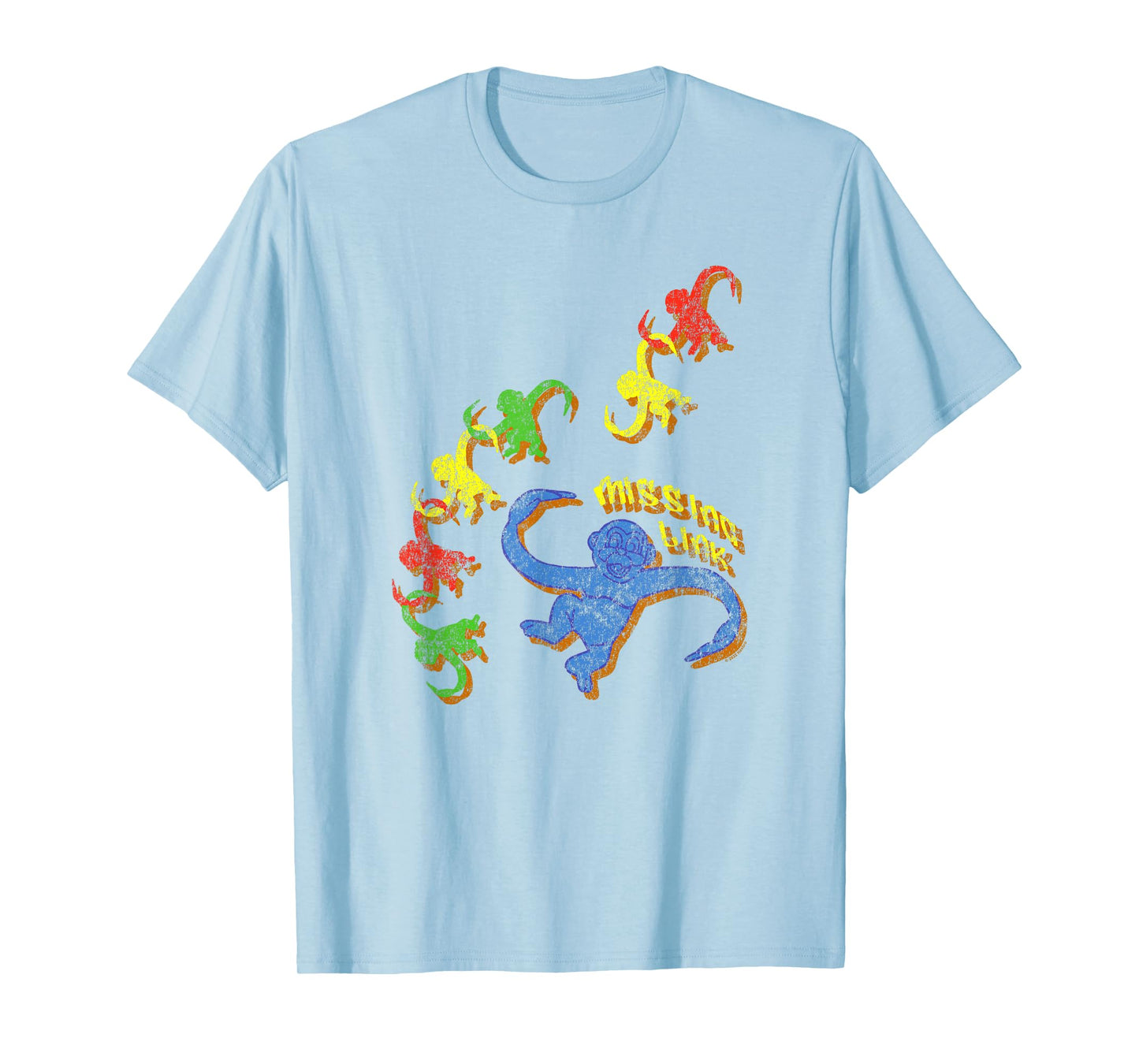Barrel Of Monkeys Missing Link Vintage Distressed T-Shirt