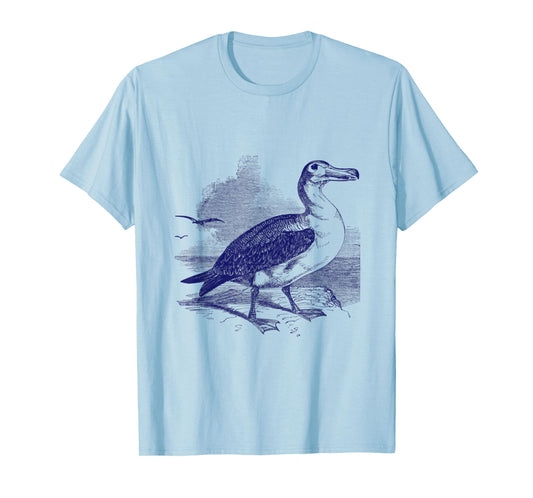 Albatross T-Shirt. Vintage Nature Sea Bird Tee