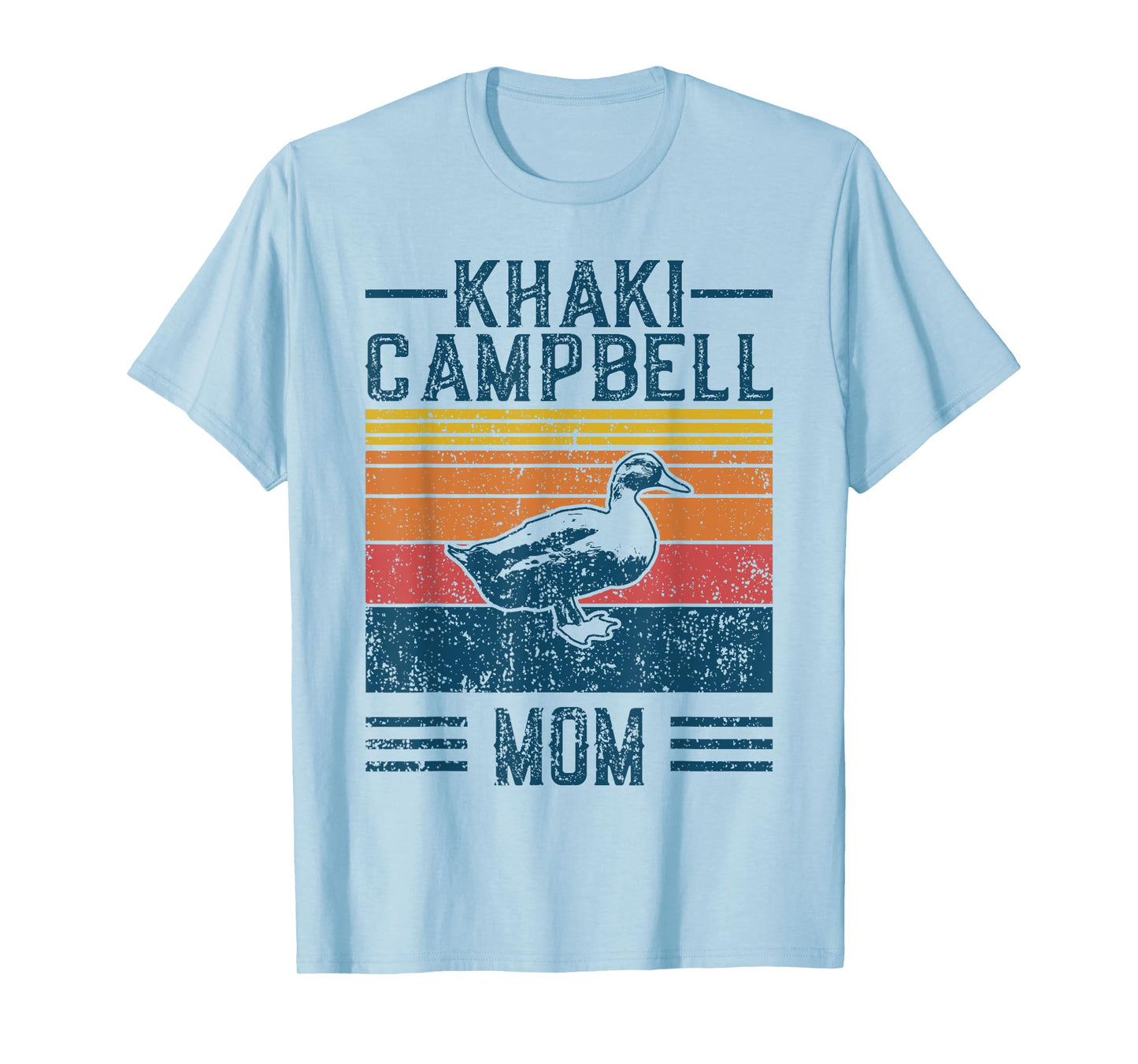 Best Duck Mom Women - Vintage Khaki Campbell T-Shirt