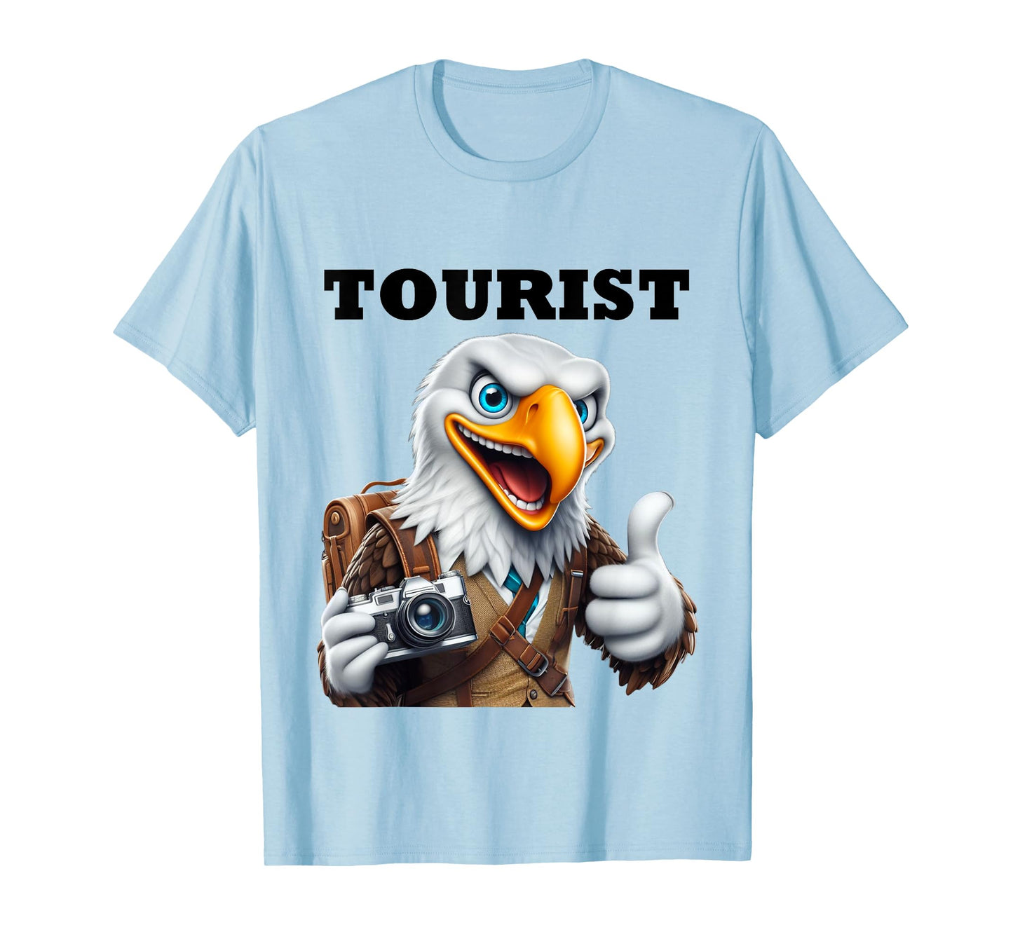 Tourist Eagle Family Men Women Boys Girls Child Kids Adult T-Shirt
