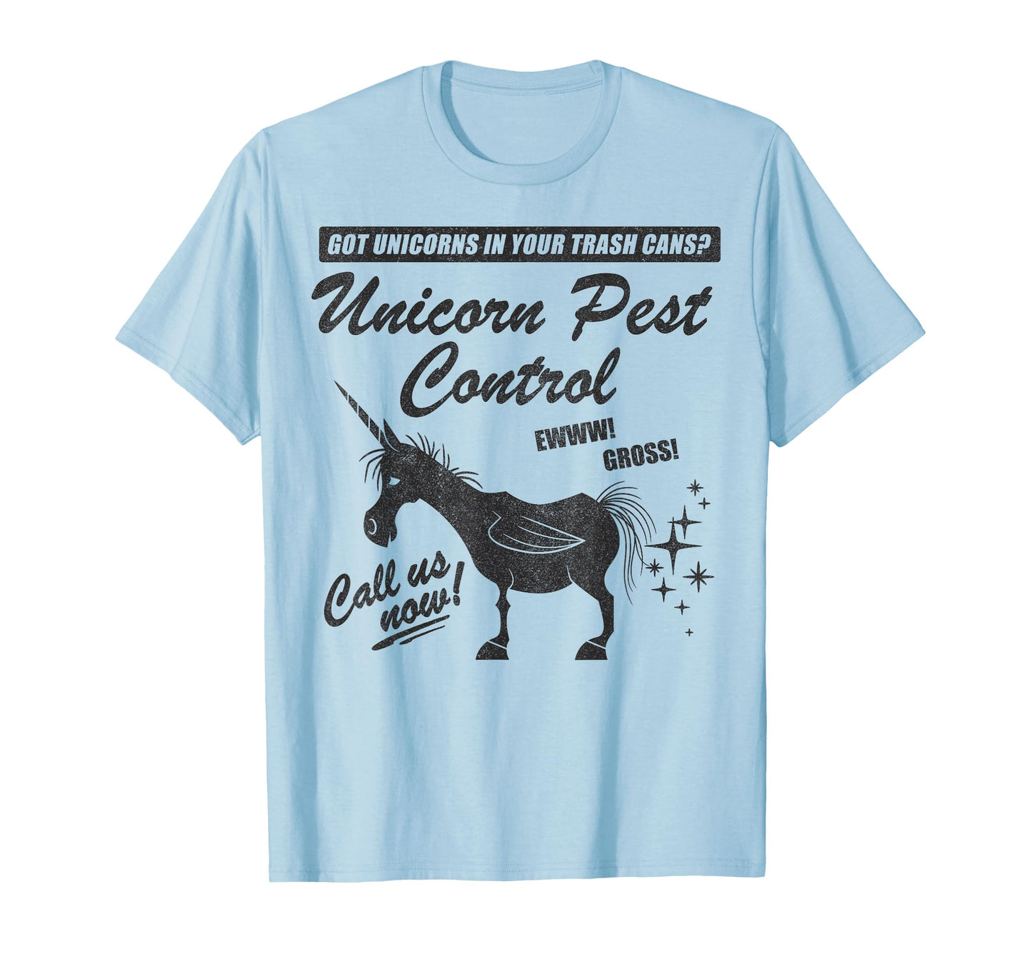 Disney Pixar Onward Unicorn Pest Control T-Shirt