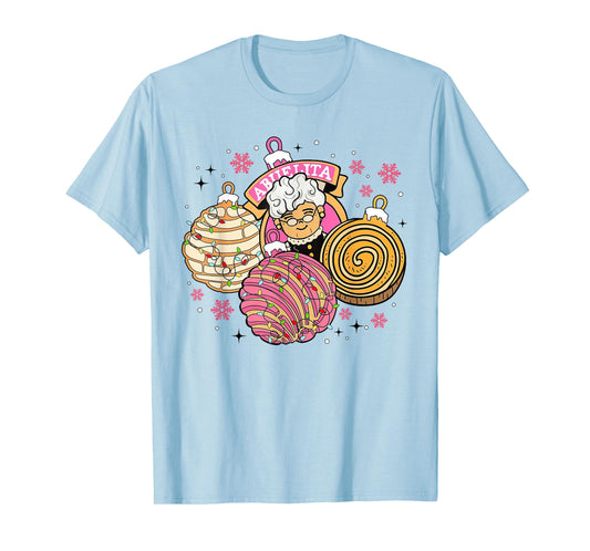 Grandma Abuelita Pan Dulce Season Mexican Xmas T-Shirt