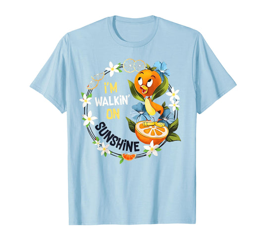 Orange Bird Flower And Garden Festival Summer T-Shirt