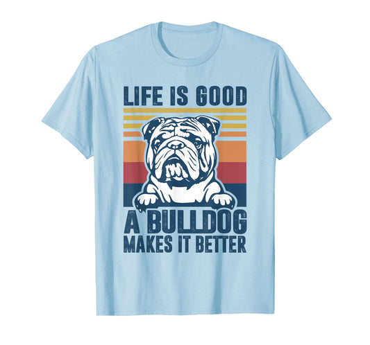 Bulldog Gifts For Women Men Dog Dad Dog Mom English Bulldog T-Shirt