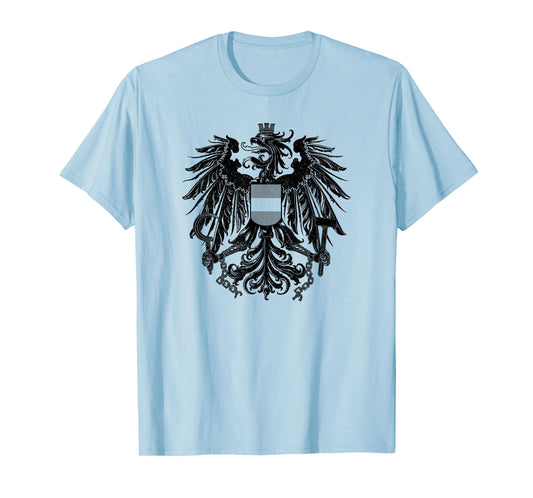 AUSTRIA COAT OF ARMS AUSTRIAN EAGLE EMBLEM SYMBOL FLAG T-Shirt