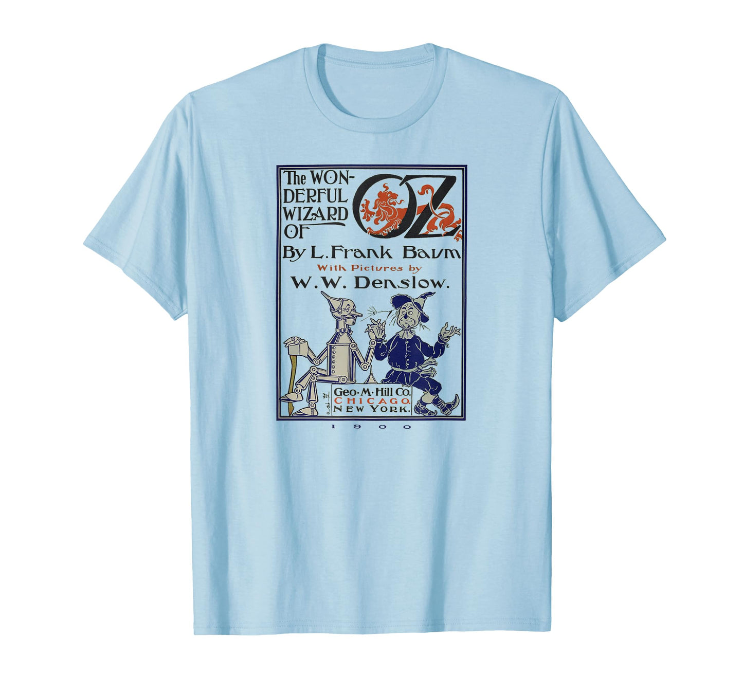 Wizard of OZ Gifts-Tin Man Scarecrow Land of OZ Movie T-Shirt