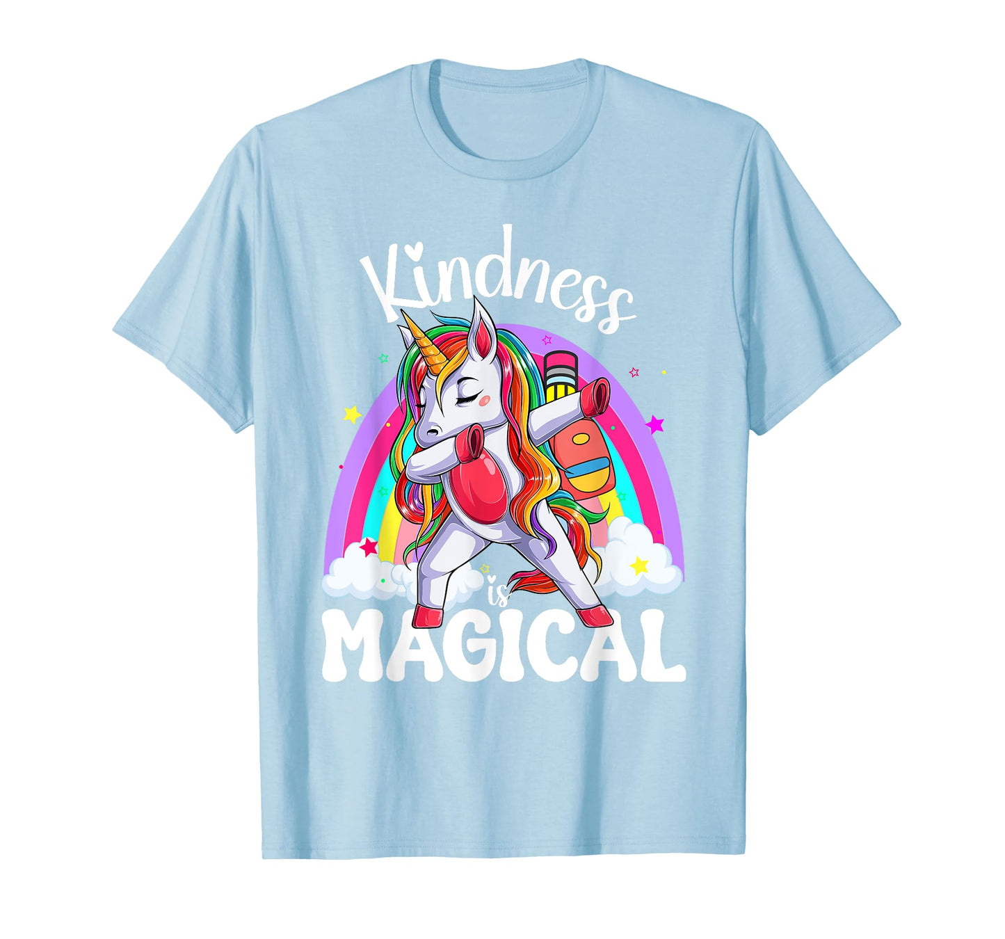 Groovy Unity Day Orange Kindness is Magical Unicorn Kids T-Shirt
