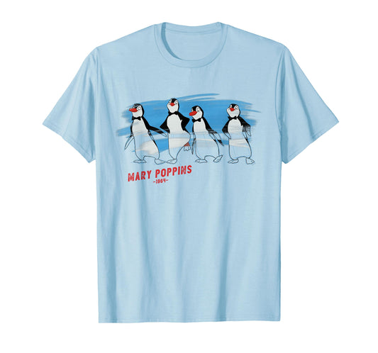 Disney Ink and Paint Penguin Waiters from Mary Poppins 1964 T-Shirt