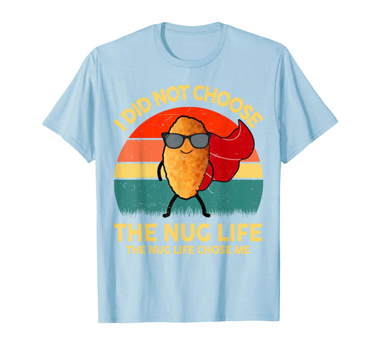 Nug-Life Shirt Kids Toddler Boy Funny I Love Chicken Nuggets T-Shirt