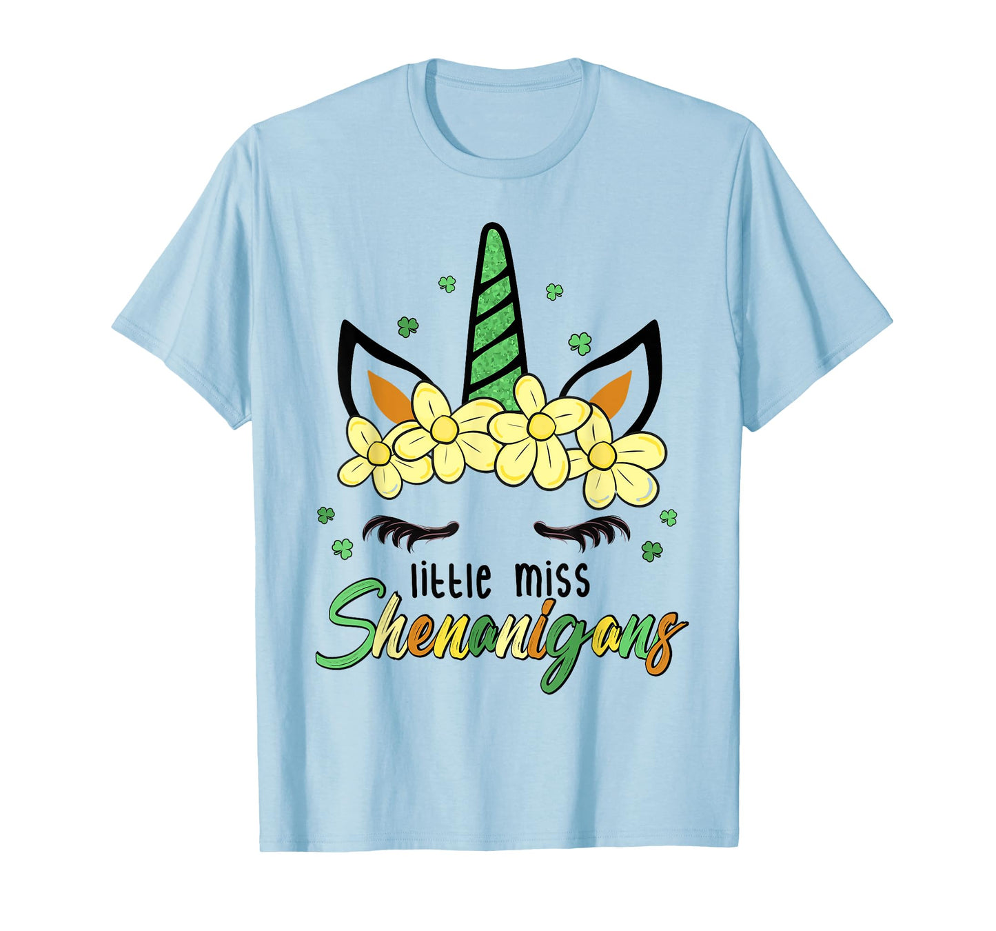 Little Miss Shenanigans St Patricks Day Saint Paddys Day T-Shirt