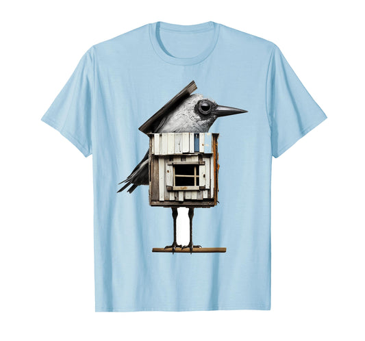 Bird Drawing Art Sculpture Animal Graphic Bird T-Shirt