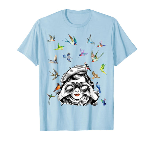 Bird Nerd Bird Lover Birding Funny Bird Watching T-Shirt