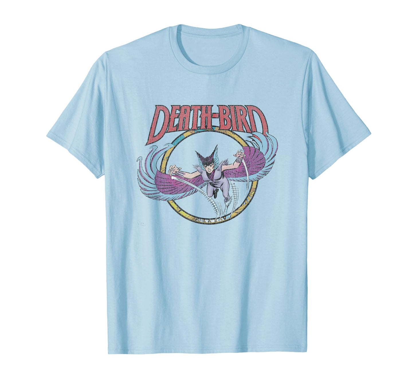 Marvel X-Men Death-Bird Retro Comic Book Portrait Vintage T-Shirt