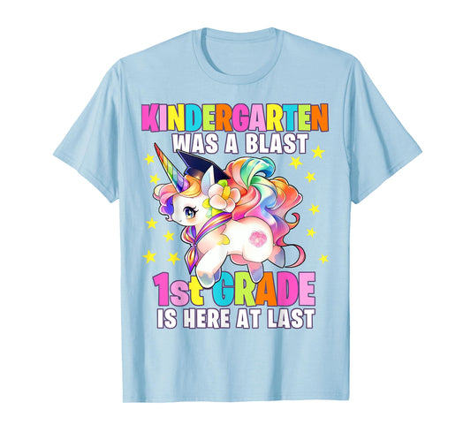 Kindergarten Graduation Unicorn Kindergarten Graduate Girls T-Shirt