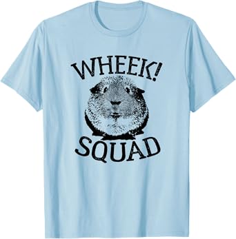 Guinea Pig T-shirts Wheek Squad Cute Funny Guinea Pig Shirts T-Shirt