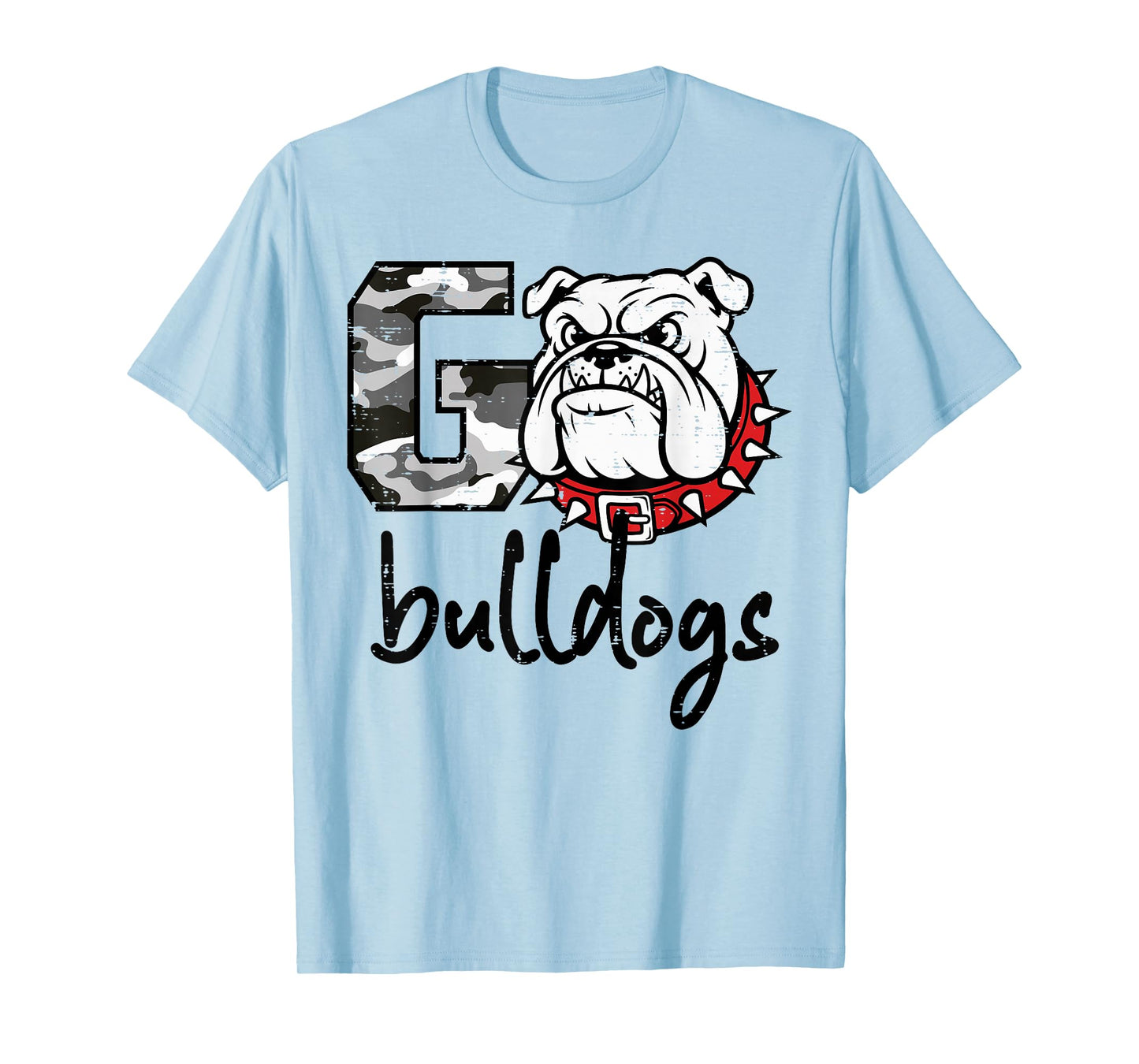 Bulldog Men Women Kids Girls Youth Boys Teen T-Shirt