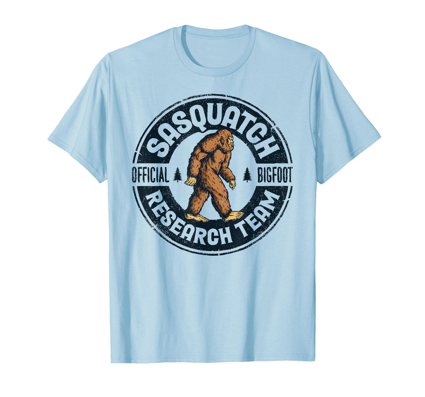 Bigfoot Research Team Retro Vintage Sasquatch Men Women T-Shirt