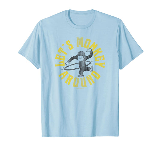 Curious George Let's Monkey Around Hola Hoop T-Shirt