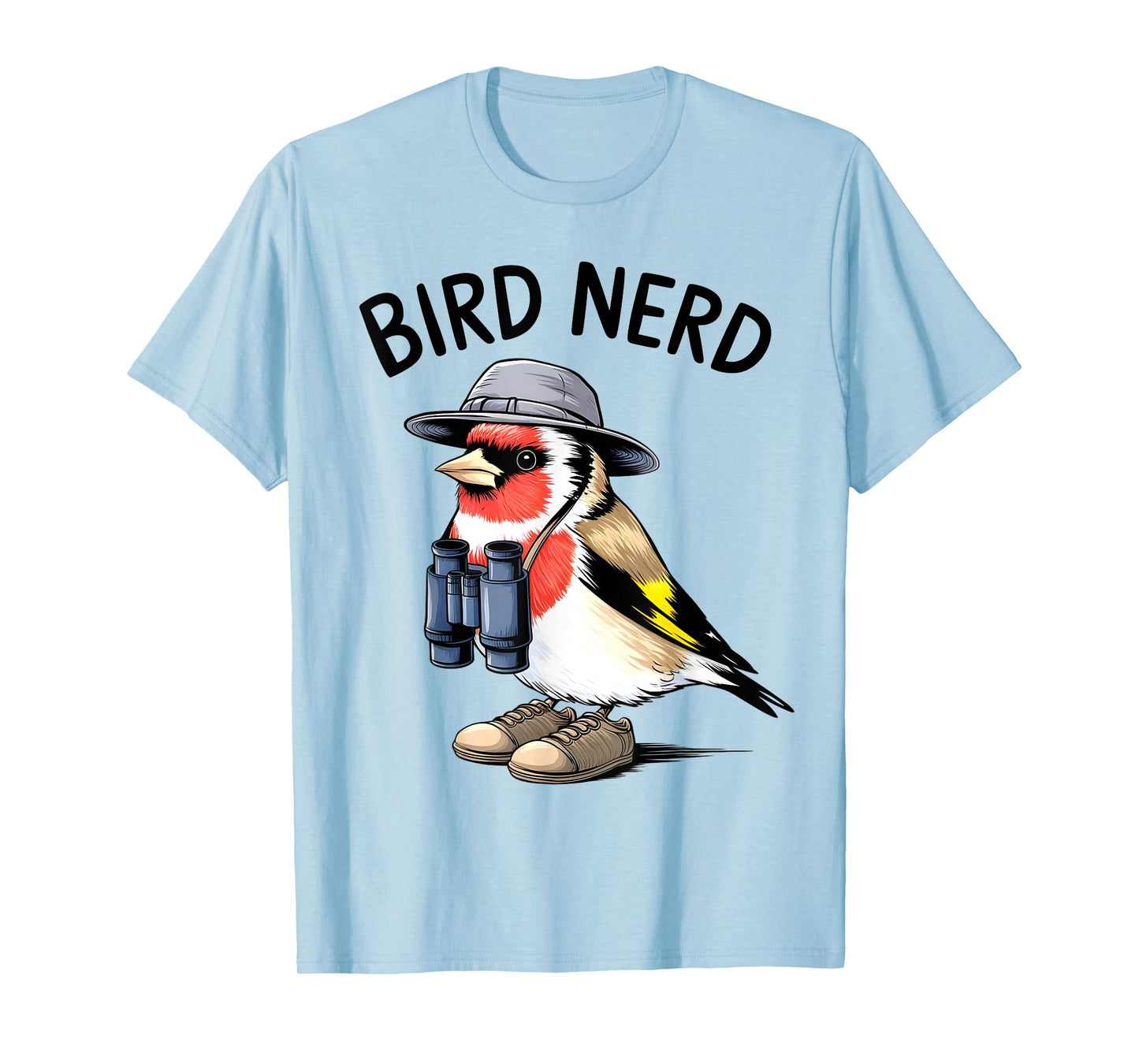 Bird Nerd Binoculars Hat Funny Birdwatching T-Shirt