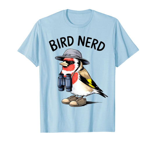 Bird Nerd Binoculars Hat Funny Birdwatching T-Shirt
