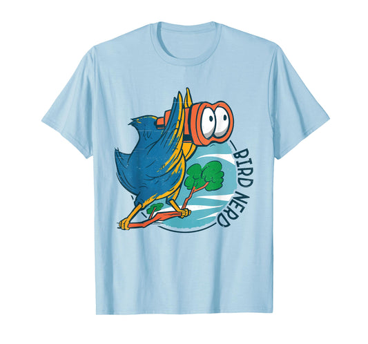 Bird Nerd Funny Bird Watching Birds Lover Ornithologist Fans T-Shirt