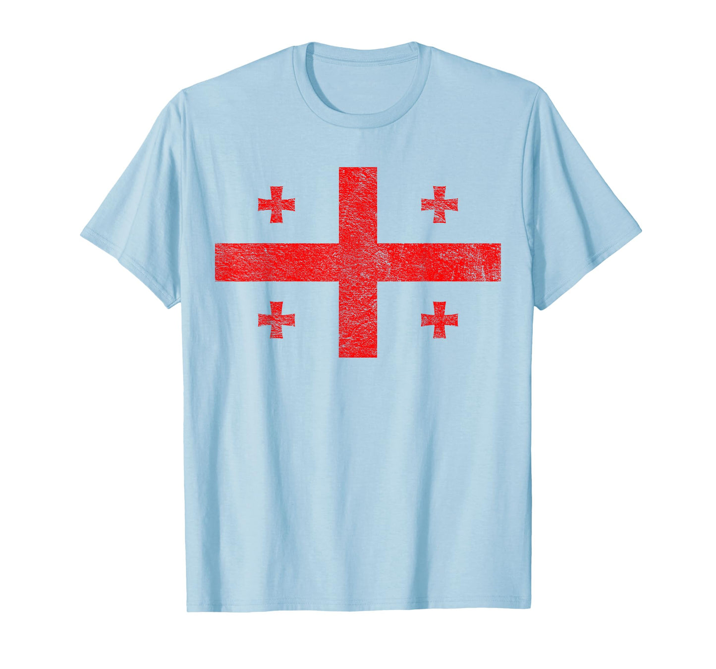 GEORGIA NATIONAL FLAG COUNTRY TBILISI COAT OF ARMS T-Shirt