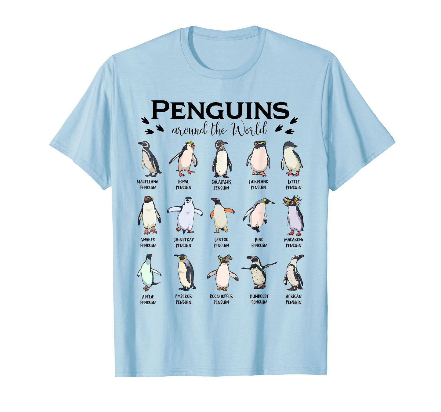Penguin - Types of penguins T-Shirt