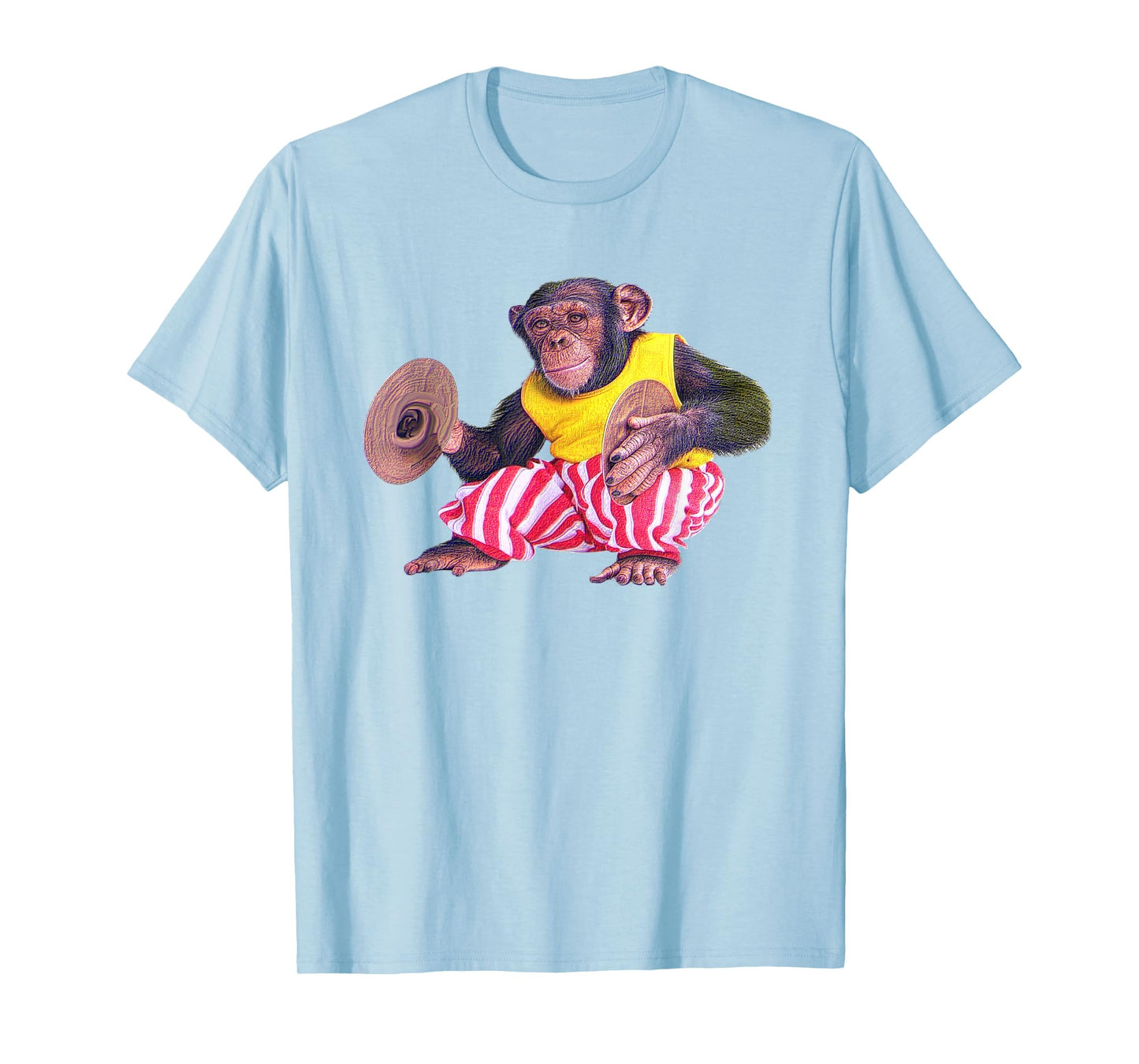 Cymbal Chimp Toy, Jolly Monkey With Cymbals Vintage Retro T-Shirt