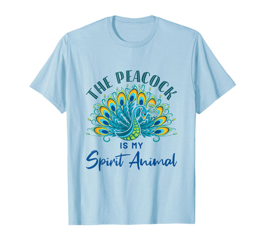Peacock Lover Spirit Animal Birds T-Shirt
