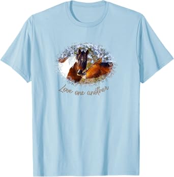 Paint Horse T-shirt - Love one another T-Shirt